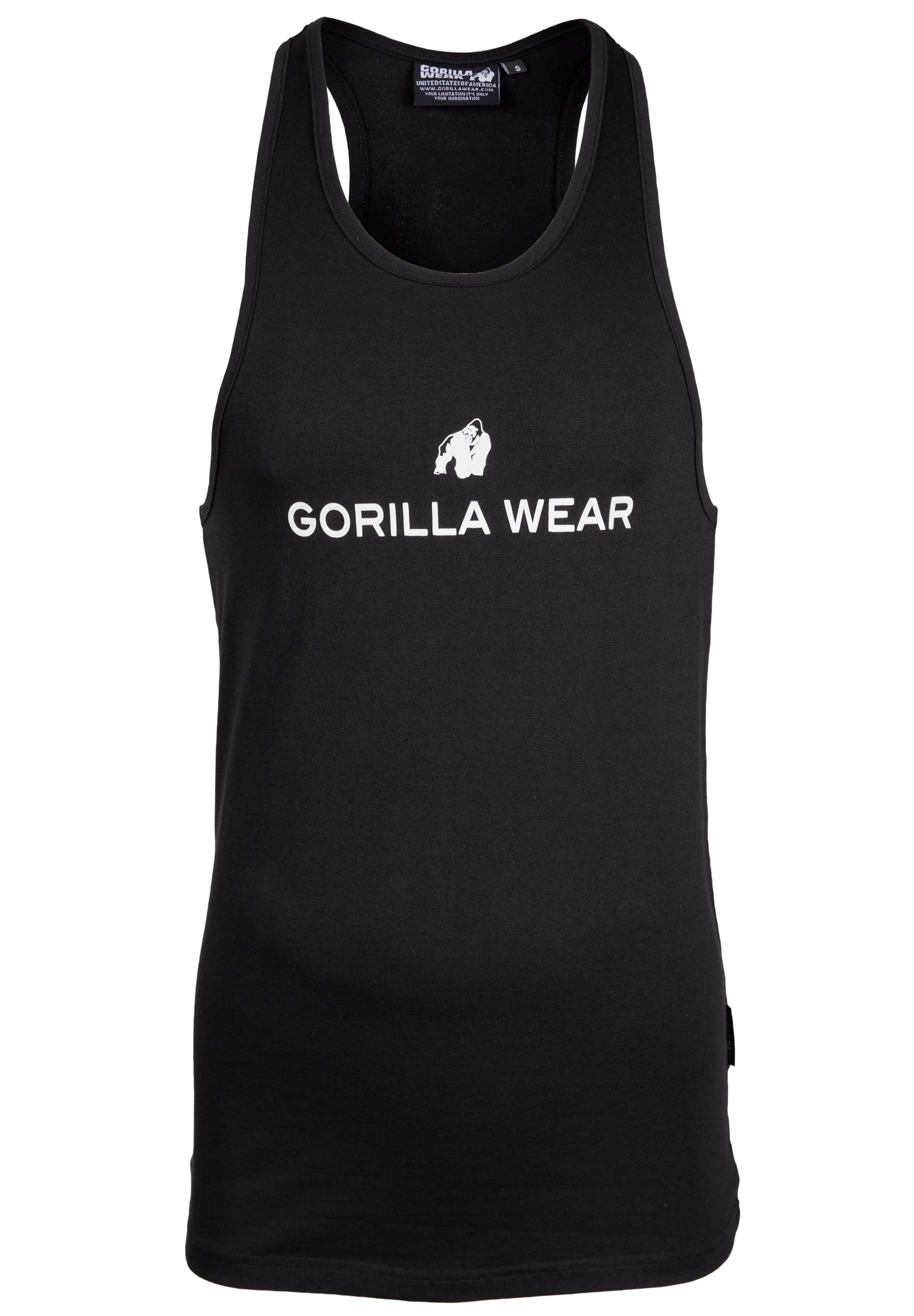 Gorilla Wear Carter Stretch Tank Top, black