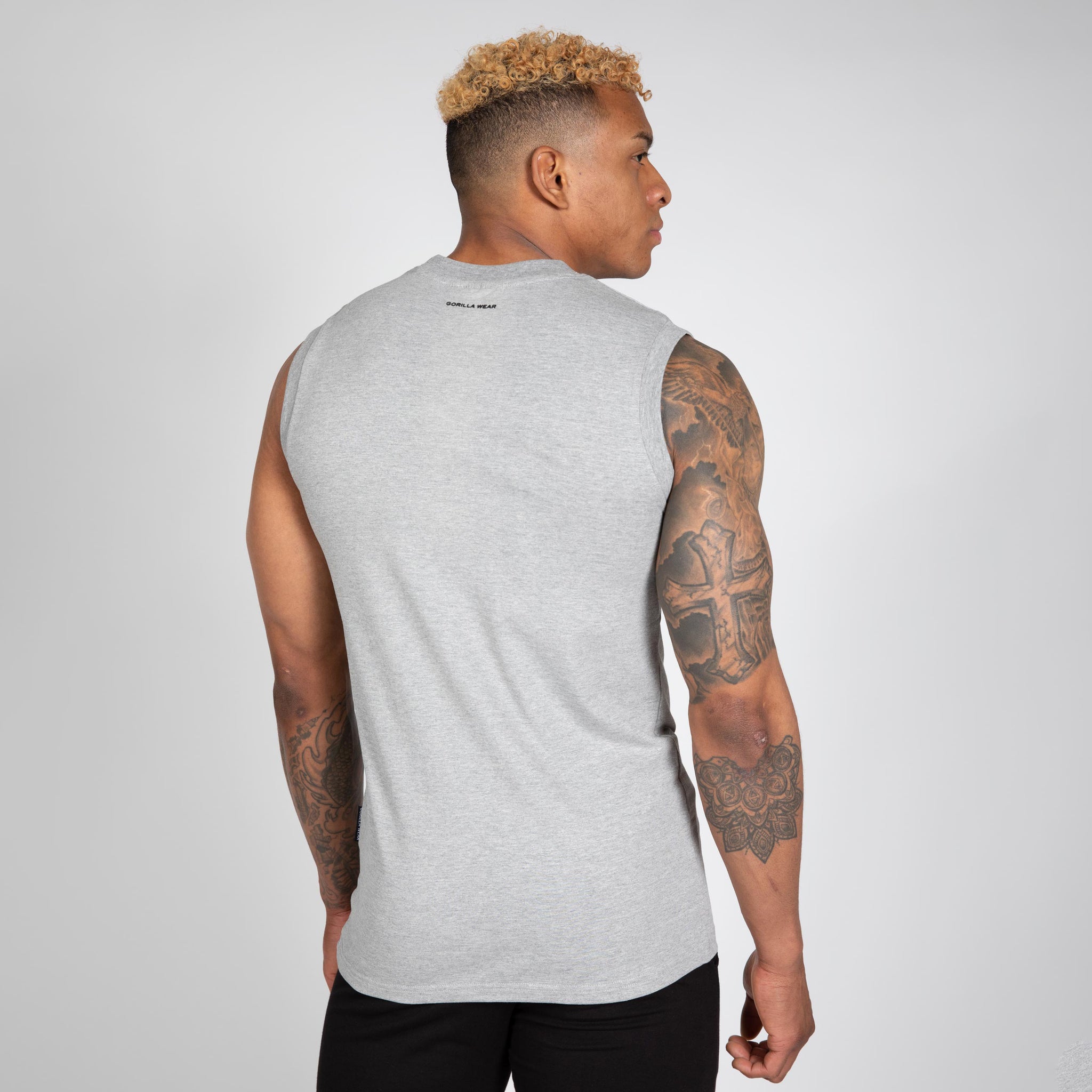 Gorilla Wear Sorrento Sleeveless T-Shirt, grey