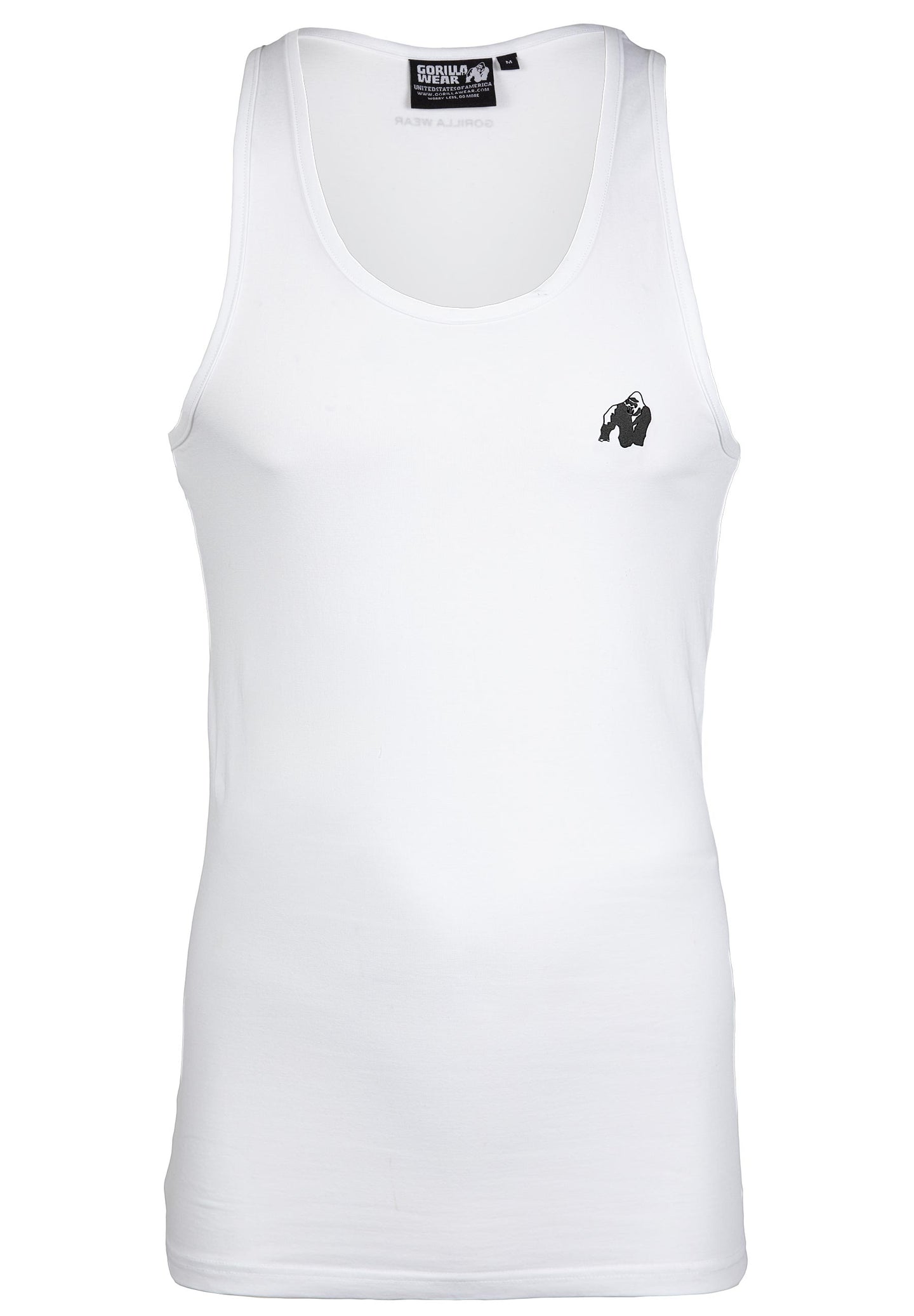 Gorilla Wear Adams Stretch Tank Top, white