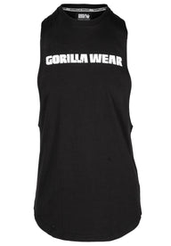 Gorilla Wear Milo Drop Armhole Tank Top, black