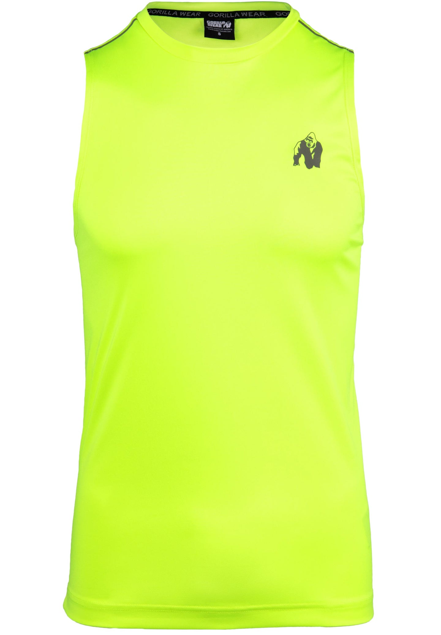 Gorilla Wear Washington Tank Top, neon yellow