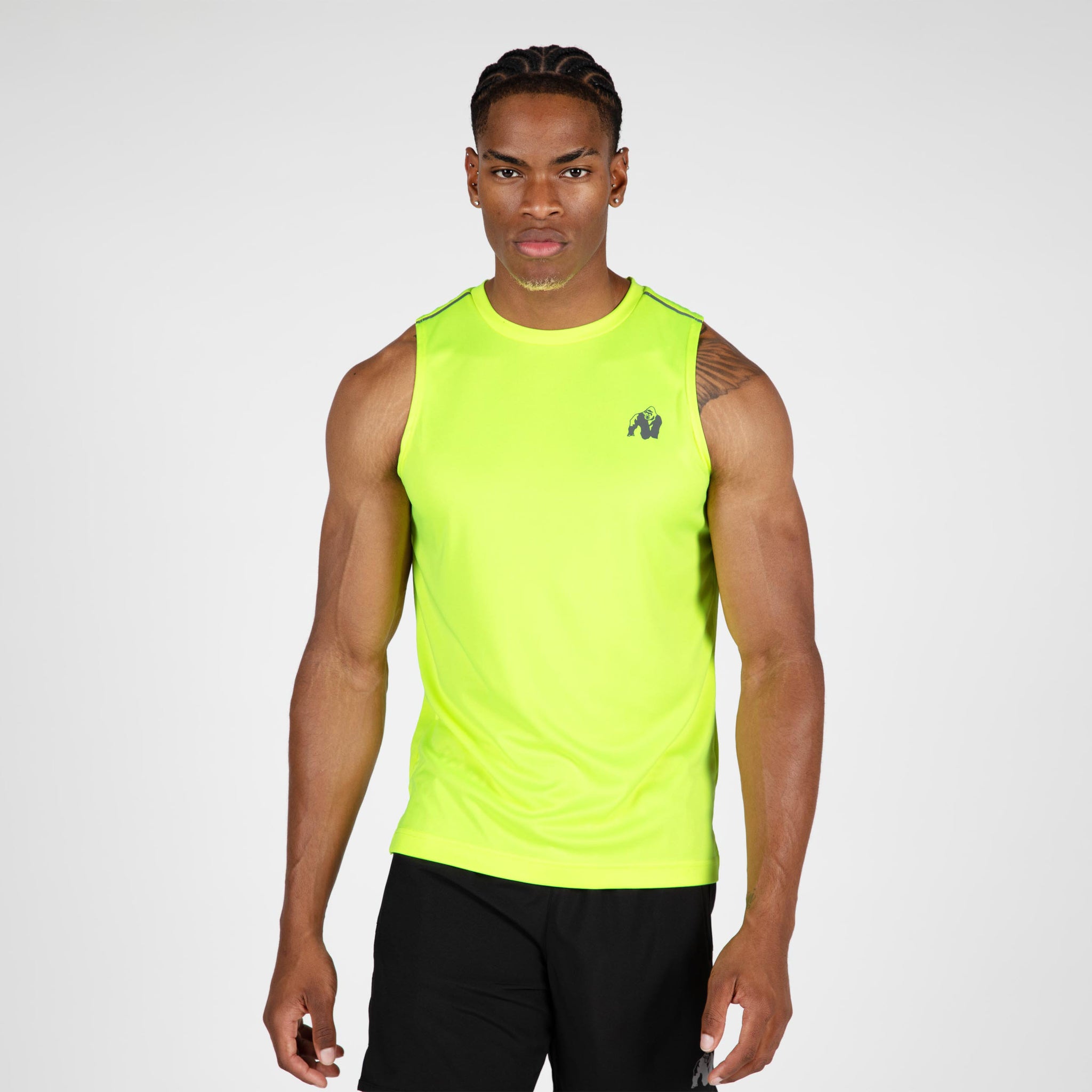Gorilla Wear Washington Tank Top, neon yellow