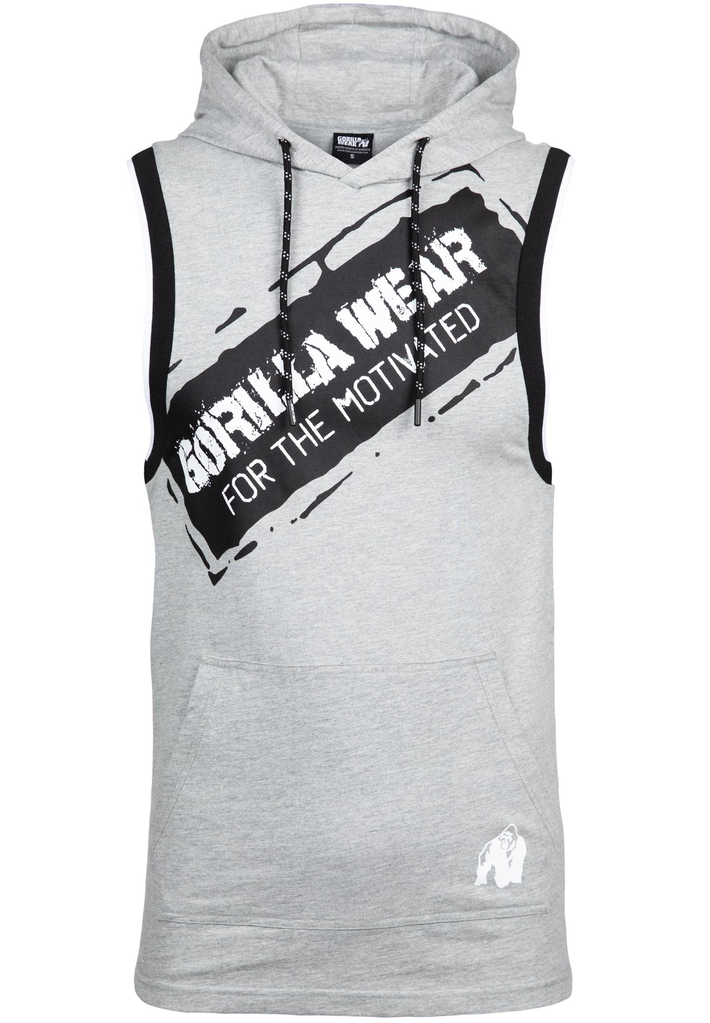 Gorilla Wear Loretto Hooded Tank Top, grey Melange