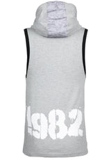 Gorilla Wear Loretto Hooded Tank Top, grey Melange