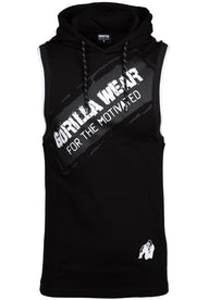 Gorilla Wear Loretto Hooded Tank Top, black