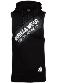 Gorilla Wear Loretto Hooded Tank Top, black
