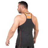 Gorilla Wear Wallace Tank Top, grey/orange
