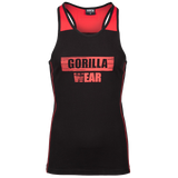 Gorilla Wear Wallace Tank Top, black/red