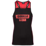 Gorilla Wear Wallace Tank Top, black/red