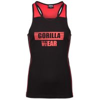 Gorilla Wear Wallace Tank Top, black/red