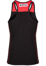Gorilla Wear Wallace Tank Top, black/red