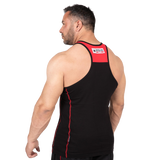 Gorilla Wear Wallace Tank Top, black/red