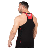 Gorilla Wear Wallace Tank Top, black/red