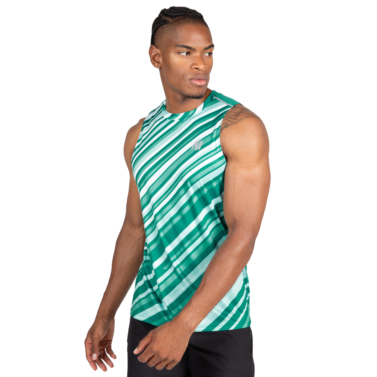 Gorilla Wear Easton Tank Top, teal green