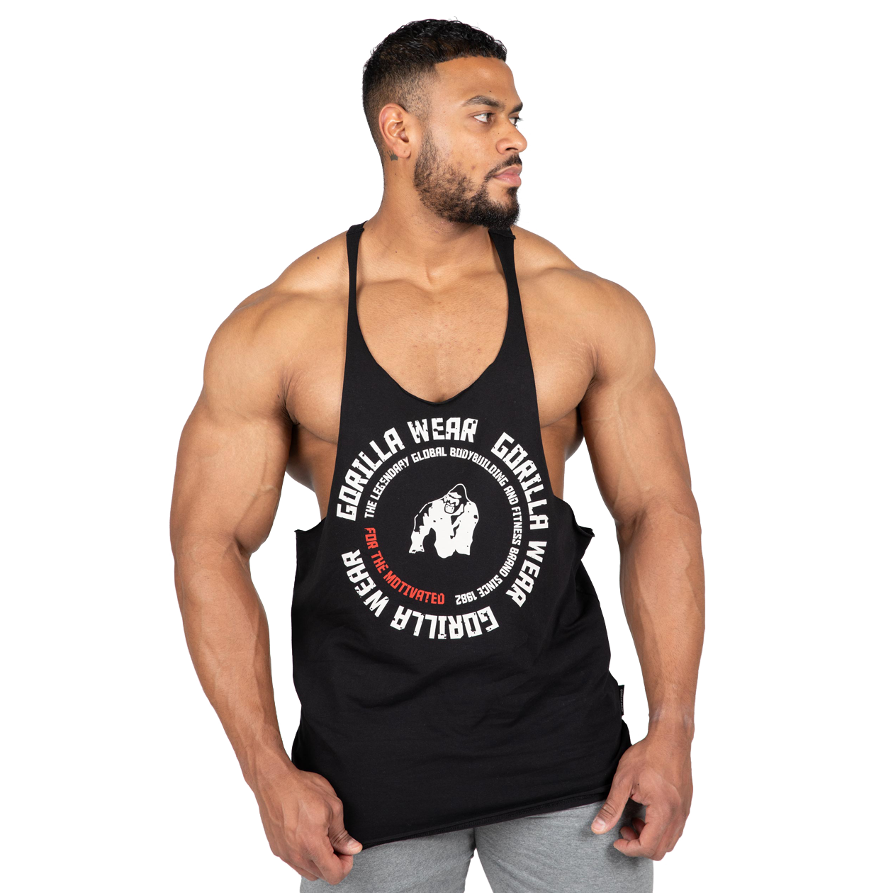 Gorilla Wear Melrose Stringer, black
