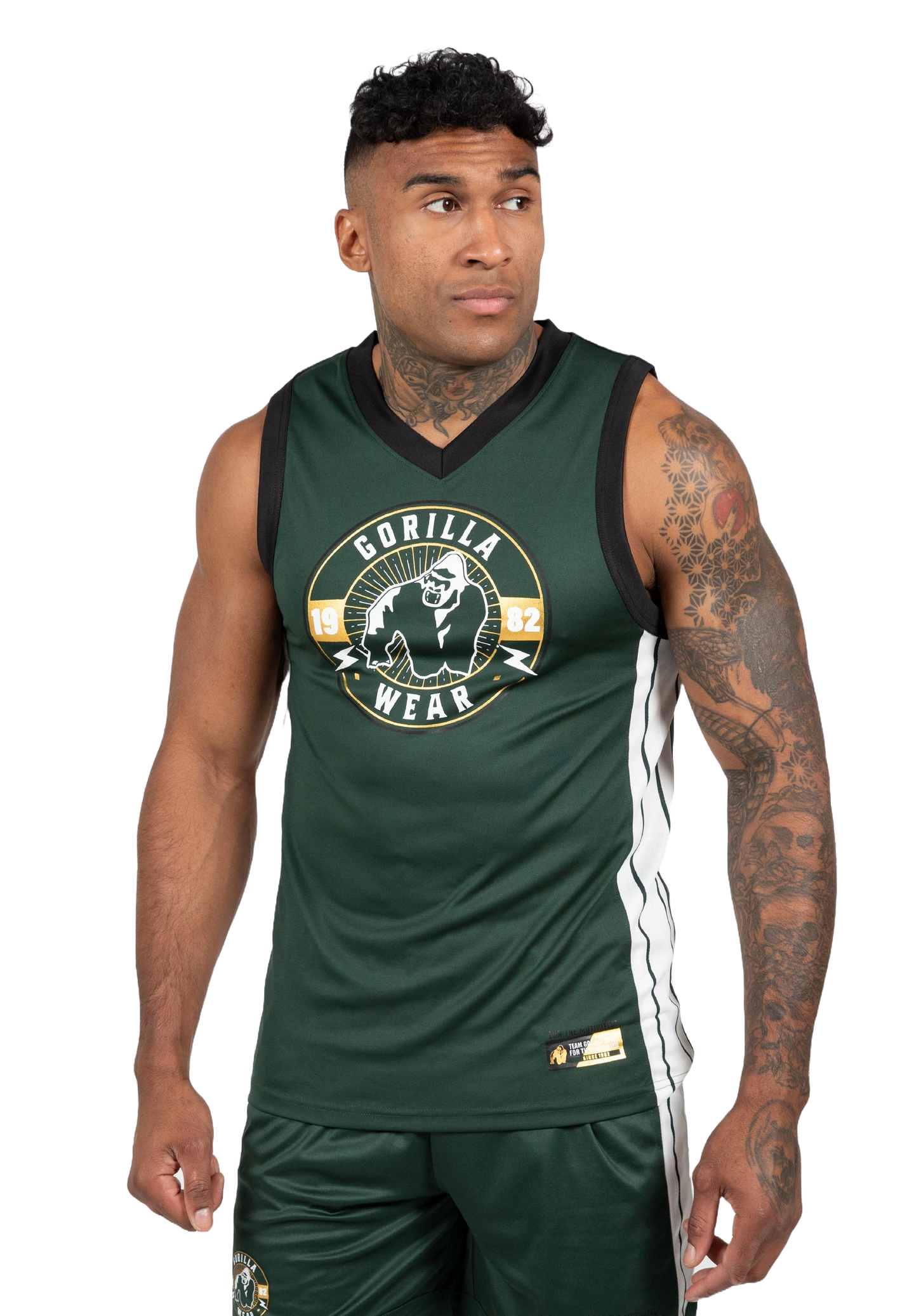 Gorilla Wear Orlando Jersey Tank Top, green