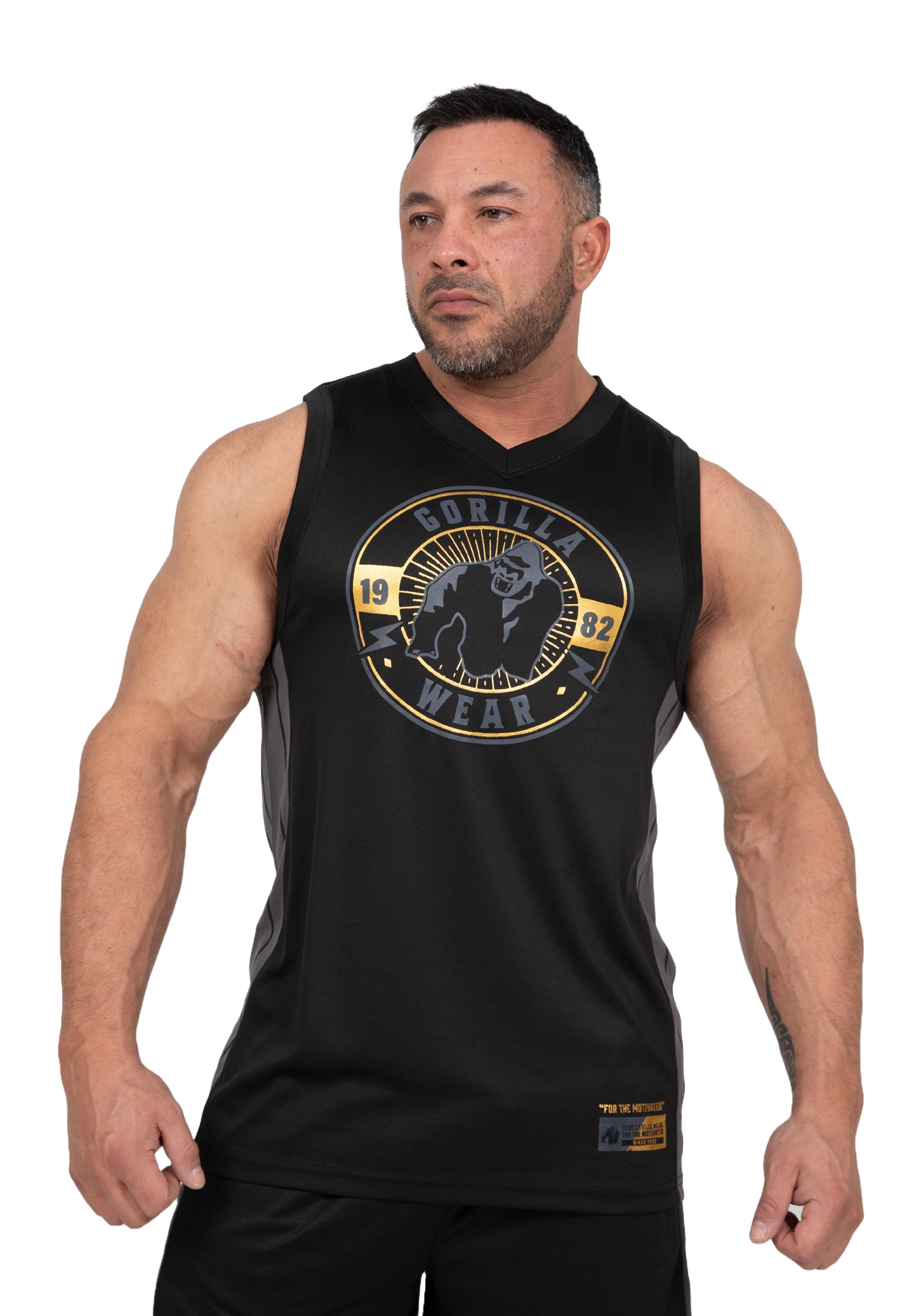 Gorilla Wear Orlando Jersey Tank Top, black