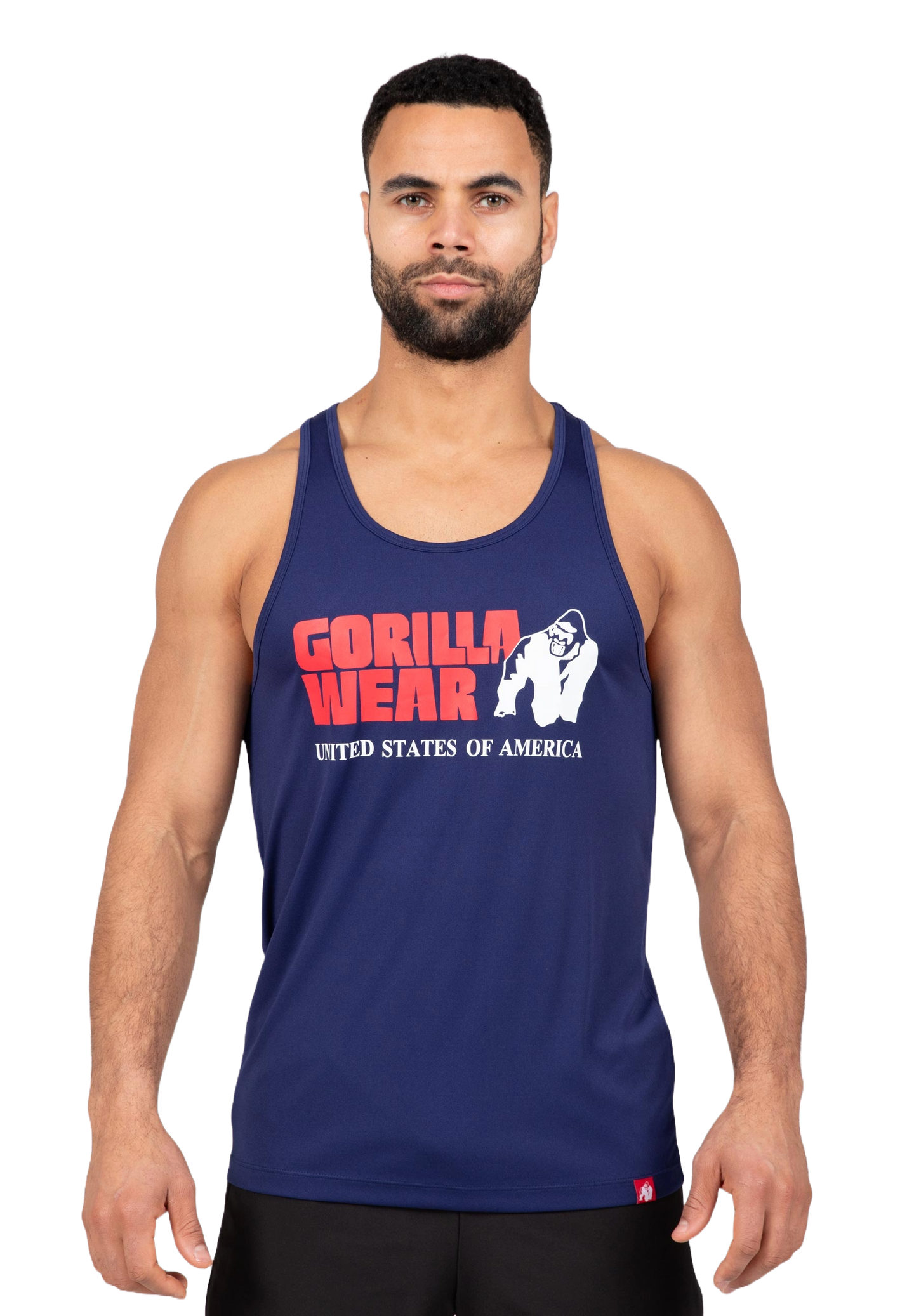 Gorilla Wear Classic Training Tank Top, navy