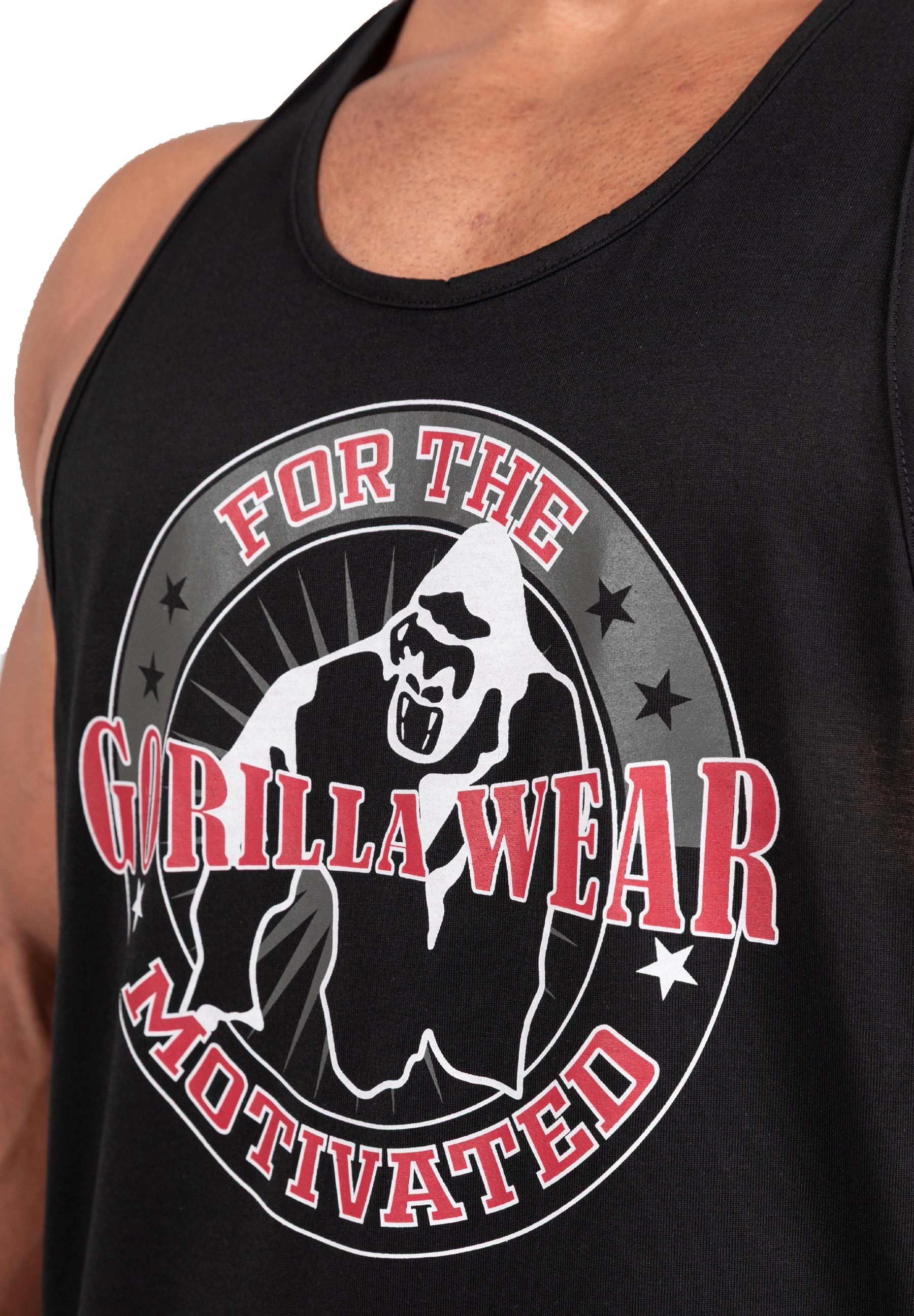 Gorilla Wear Casper Stringer, black/red