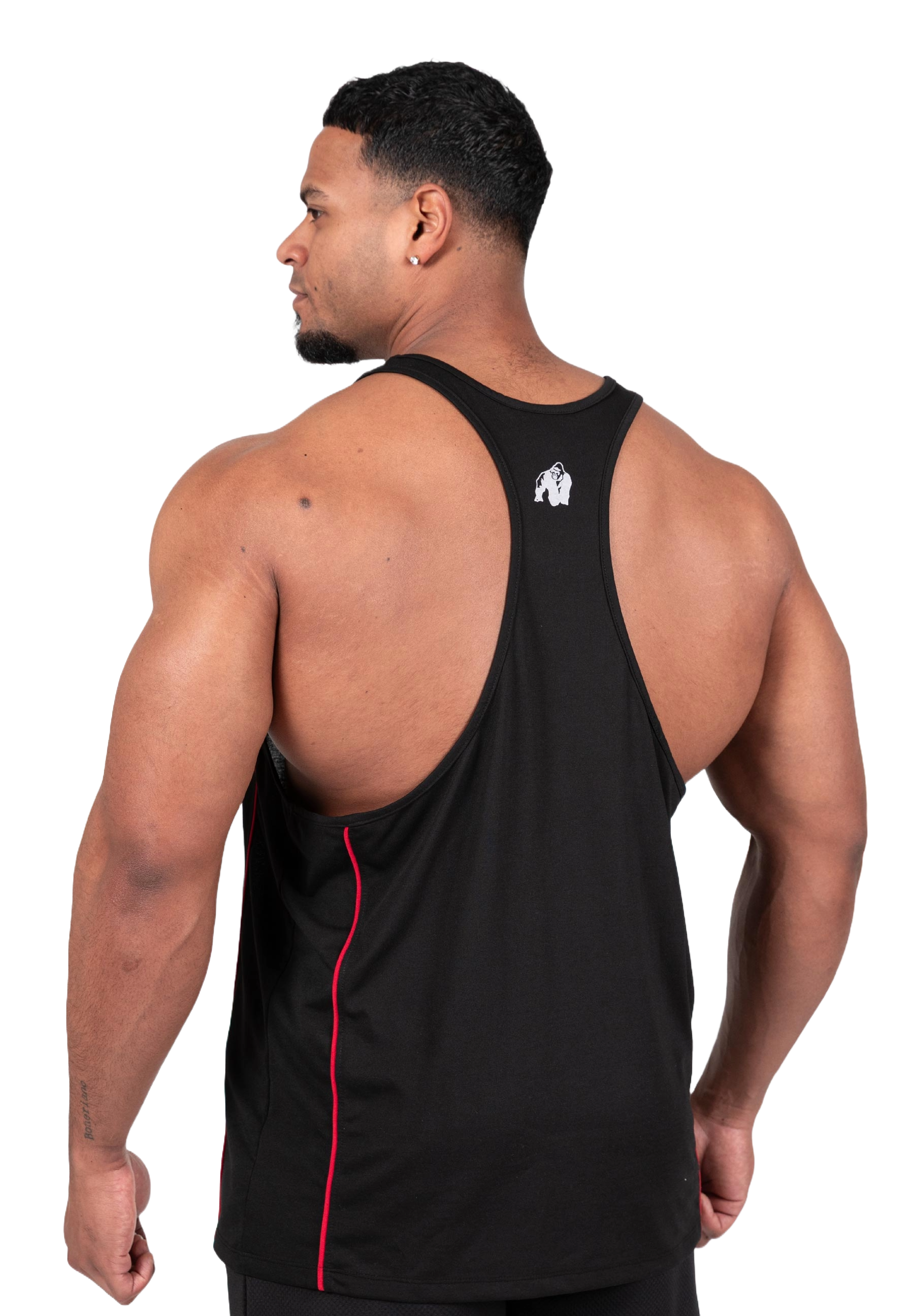 Gorilla Wear Casper Stringer, black/red