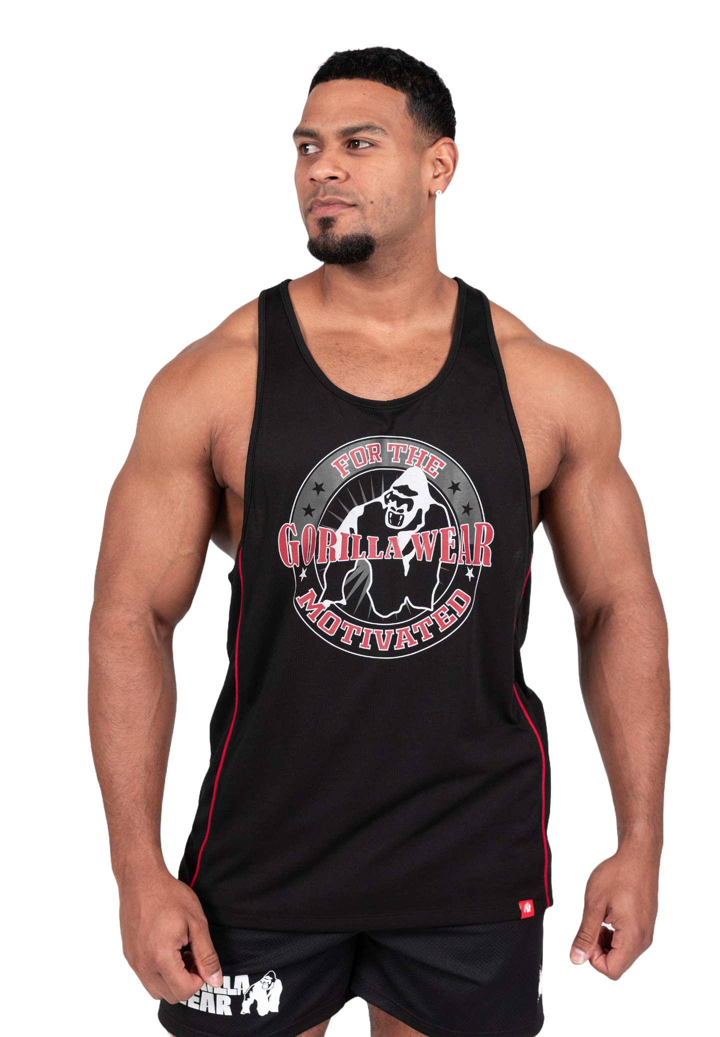 Gorilla Wear Casper Stringer, black/red