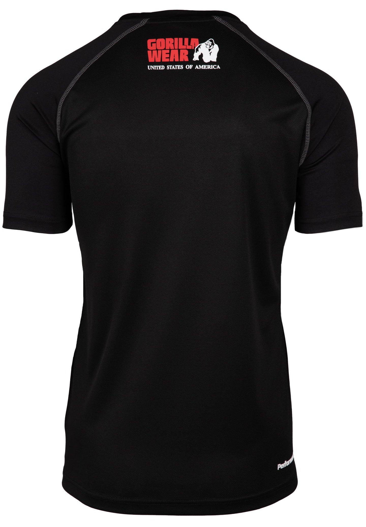 Gorilla Wear Performance T-Shirt, Svart / Grå