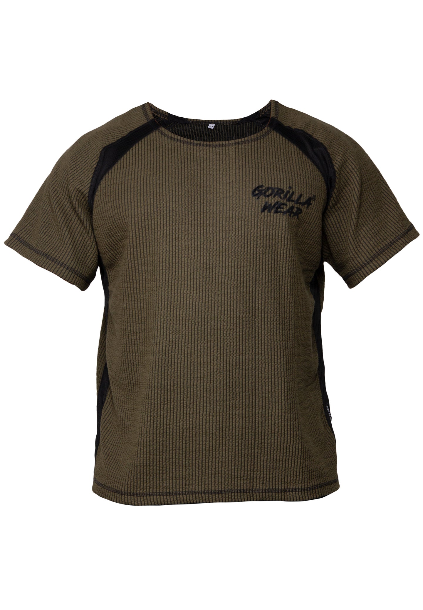 Gorilla Wear Augustine Old School Work Out Top, army green