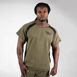 Gorilla Wear Augustine Old School Work Out Top, army green