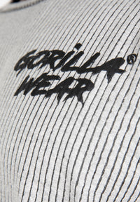 Gorilla Wear Augustine Old School Work Out Top, grey