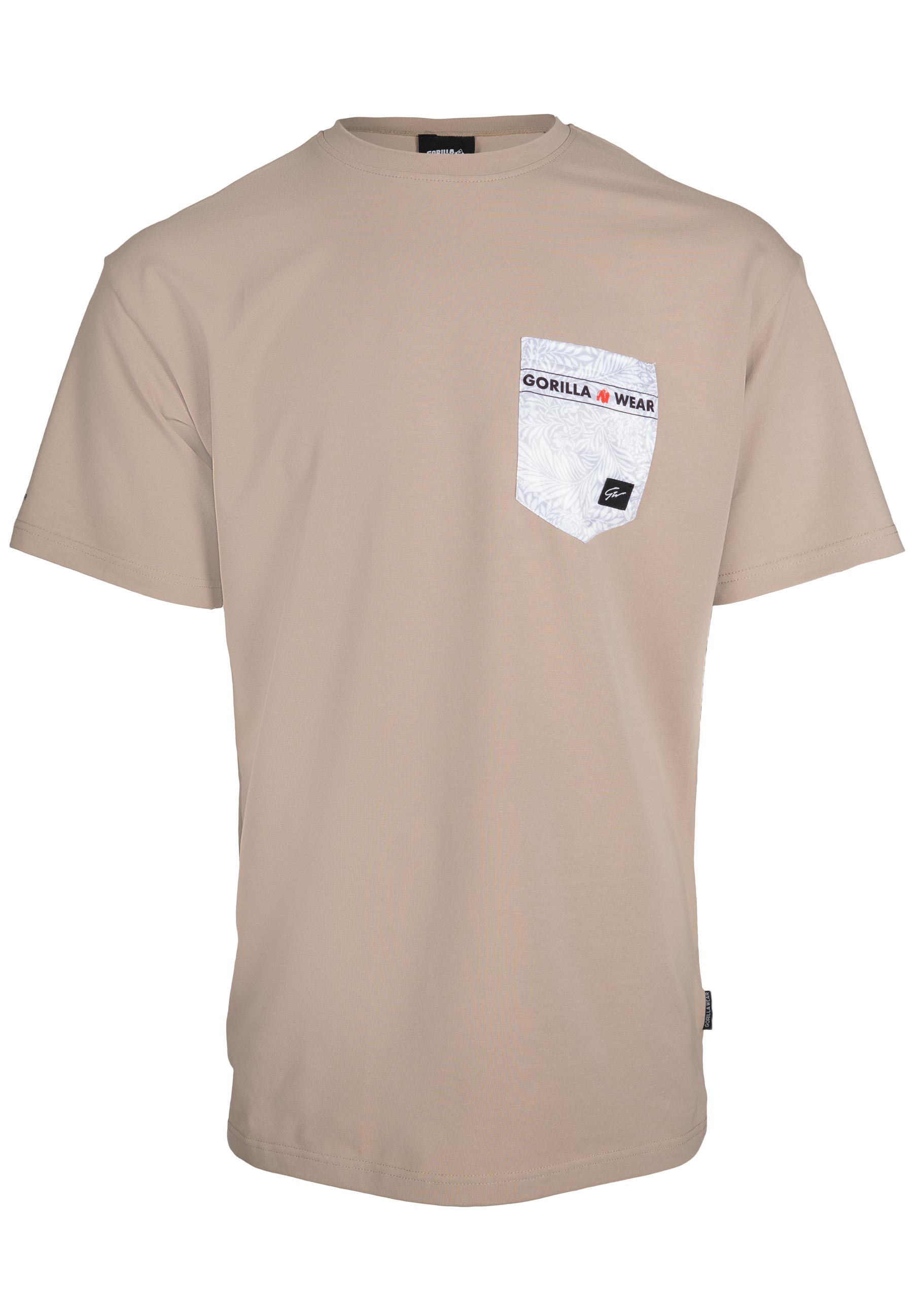 Gorilla Wear Dover Oversized T-Shirt, beige