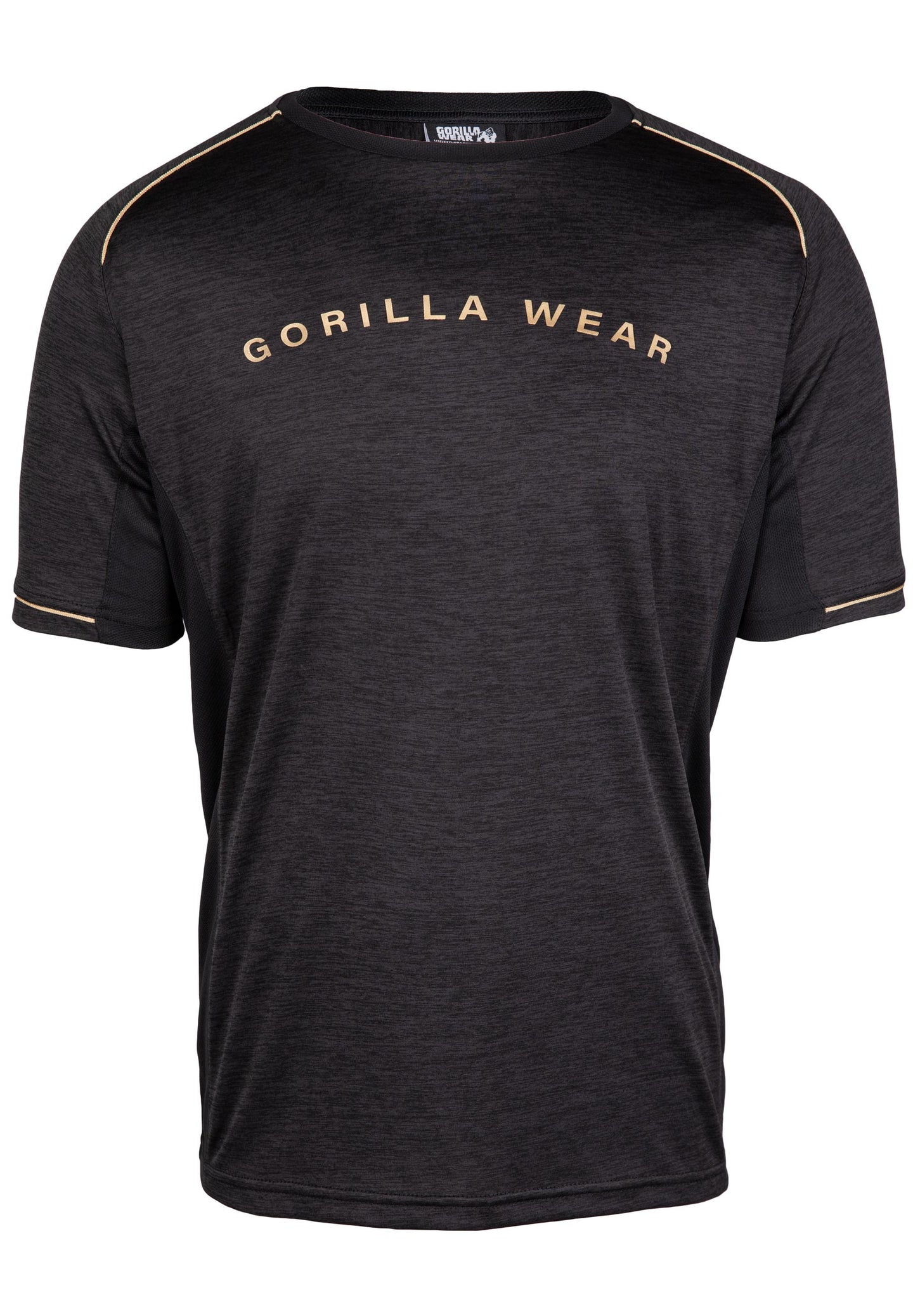 Gorilla Wear Fremont T-Shirt, black/gold