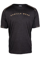 Gorilla Wear Fremont T-Shirt, black/gold