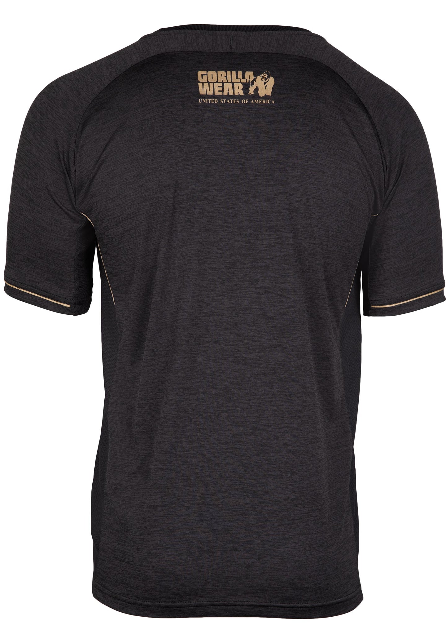 Gorilla Wear Fremont T-Shirt, black/gold