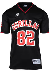 Gorilla Wear San Mateo T-Shirt, black/red