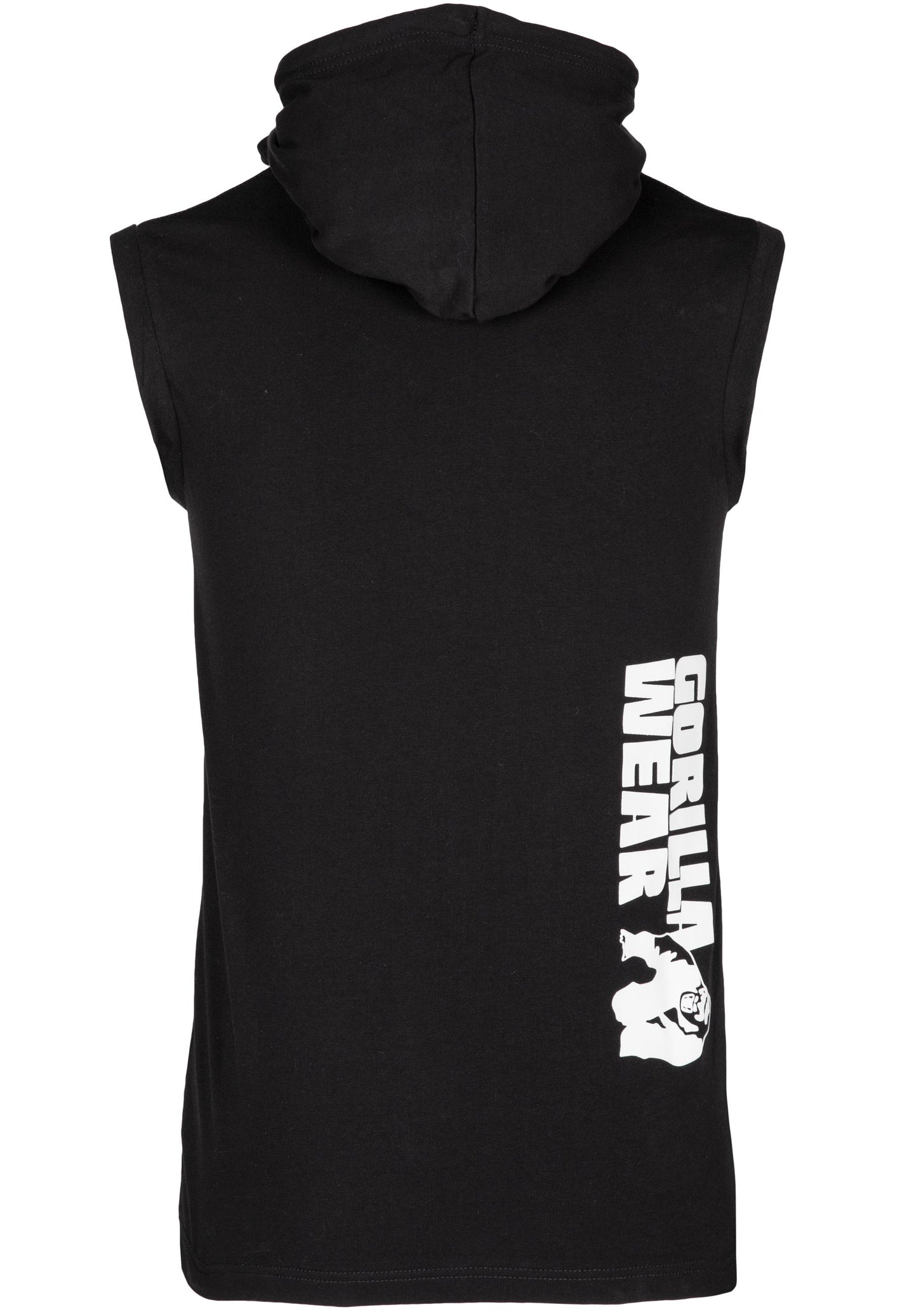 Gorilla Wear Oswego S/L Hooded T-Shirt, Svart