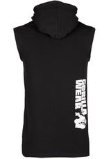 Gorilla Wear Oswego S/L Hooded T-Shirt, Svart