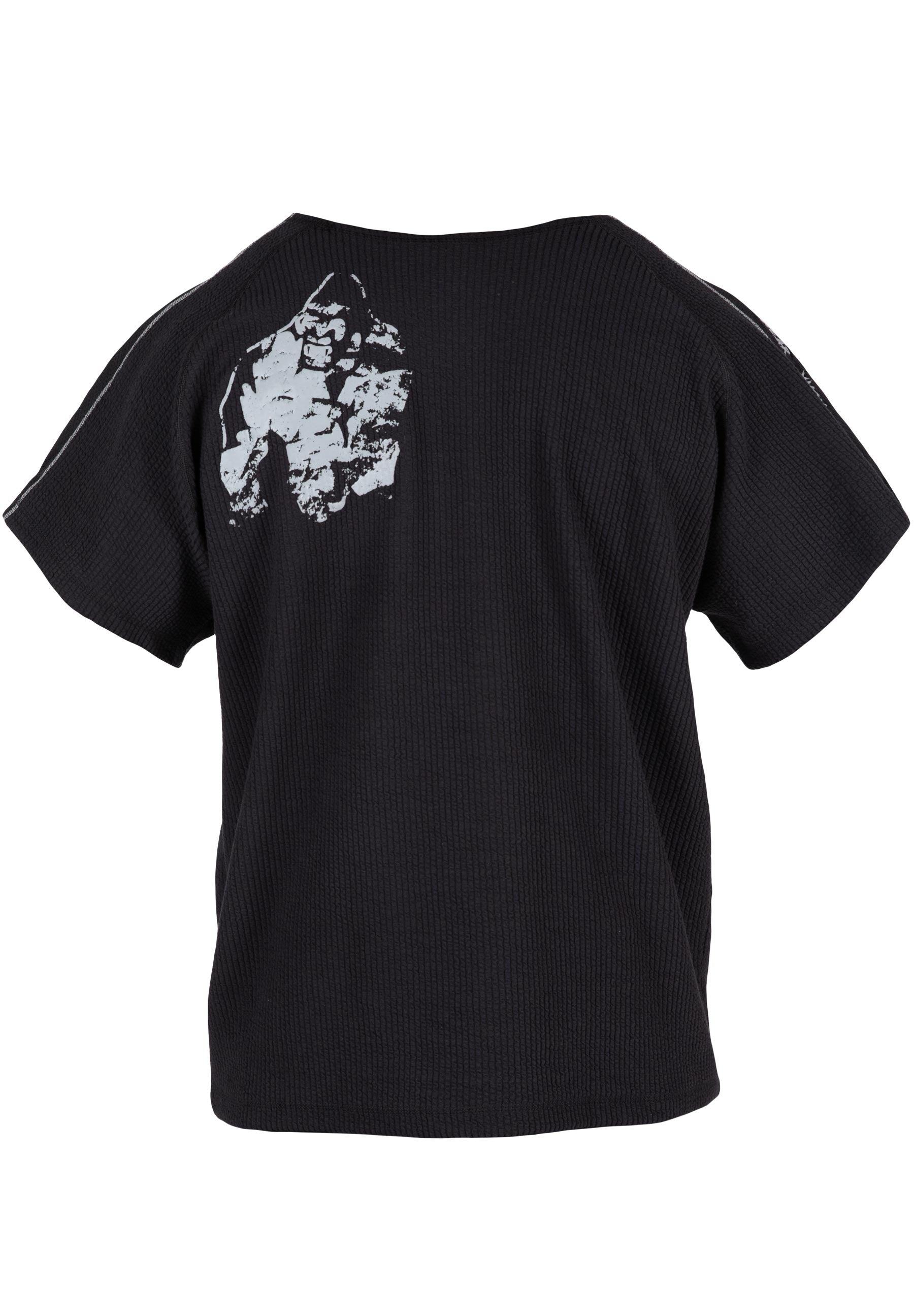 Gorilla Wear Buffalo Old School Workout Top, black/grey