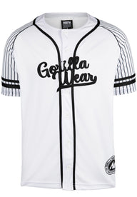 Gorilla Wear 82 Baseball Jersey, white