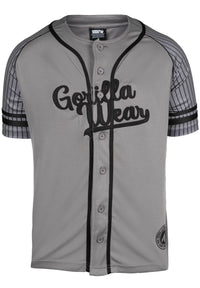 Gorilla Wear 82 Baseball Jersey, grey