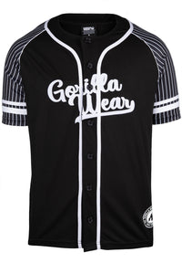 Gorilla Wear 82 Baseball Jersey, black