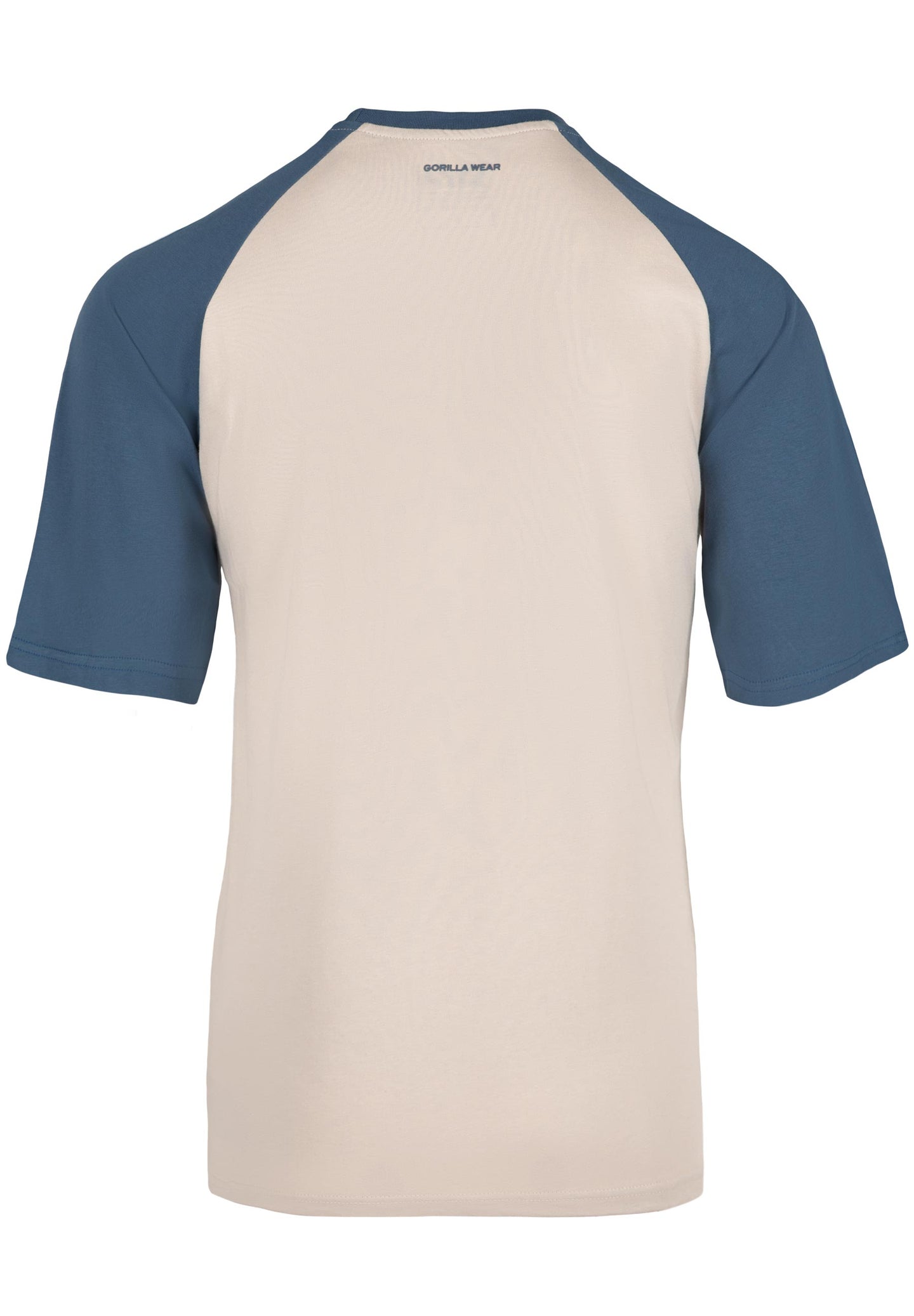 Gorilla Wear Logan Oversized T-Shirt, beige/blue