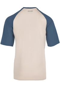 Gorilla Wear Logan Oversized T-Shirt, beige/blue