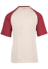 Gorilla Wear Logan Oversized T-Shirt, beige/red