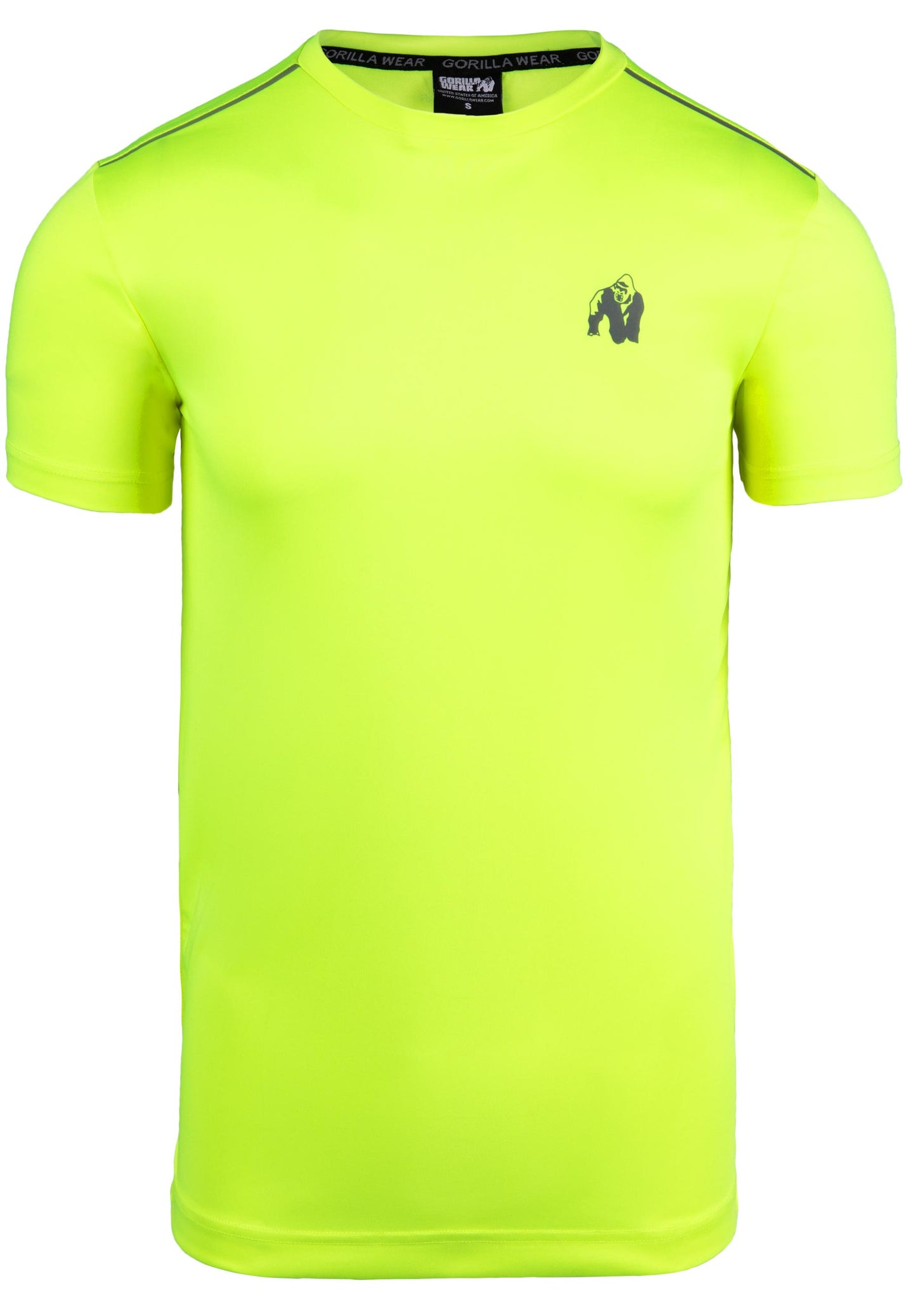 Gorilla Wear Washington T-Shirt, neon yellow