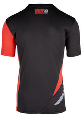 Gorilla Wear Hornell T-Shirt, black/red