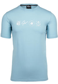 Gorilla Wear Swanton T-Shirt, blue