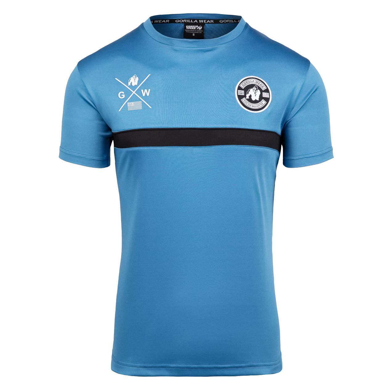 Gorilla Wear Vernon T-Shirt, blue