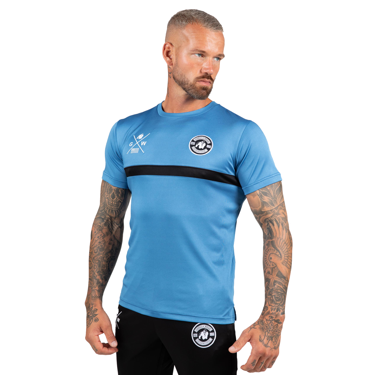 Gorilla Wear Vernon T-Shirt, blue