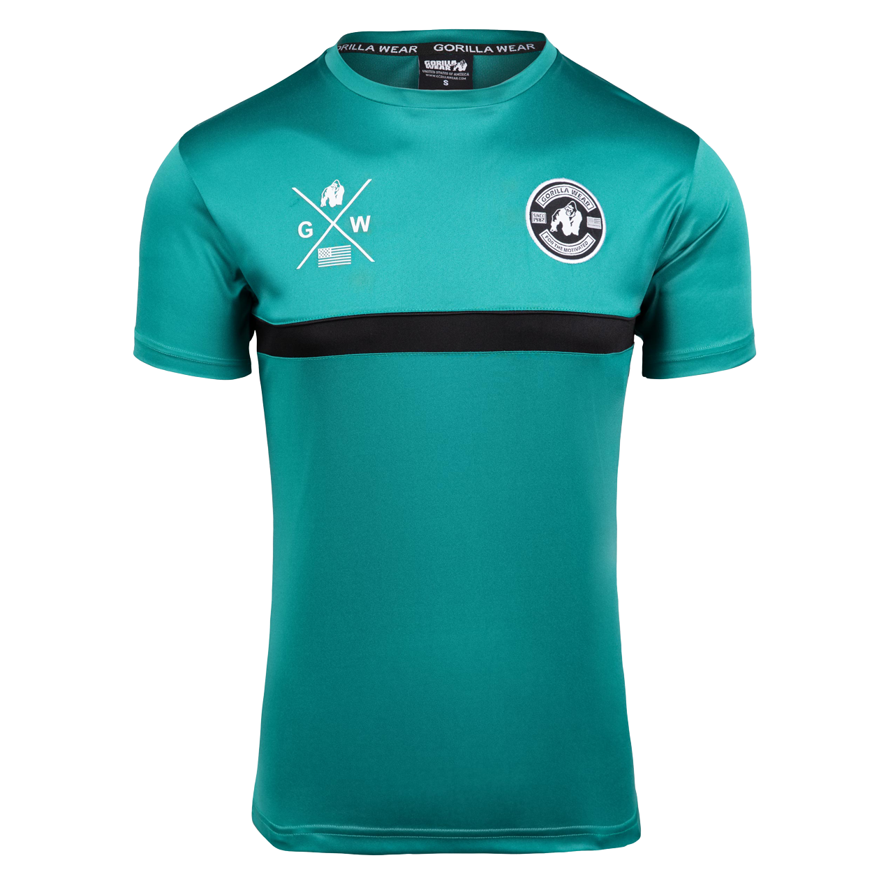 Gorilla Wear Vernon T-Shirt, teal green