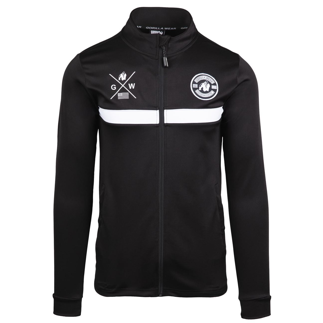 Gorilla Wear Vernon Track Jacket, black